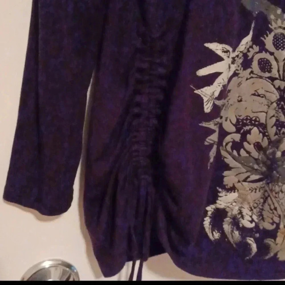 💙🌹Black top with long sleeves - Picture 6 of 11